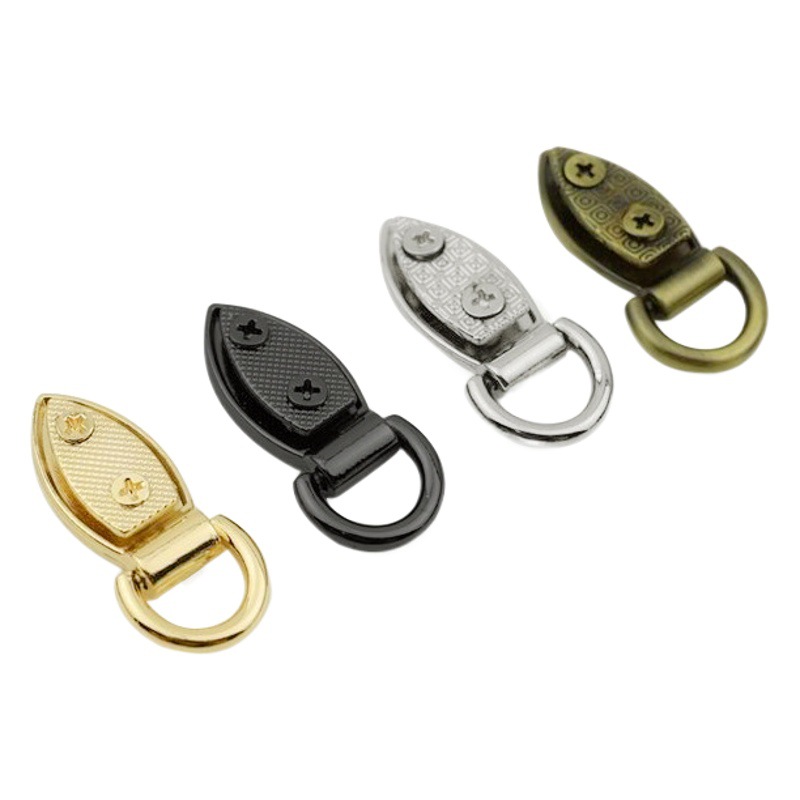 Bag hanging side ring belt ring Monk Head bag hardware accessories nail screw bag hanging chain buckle Rivet