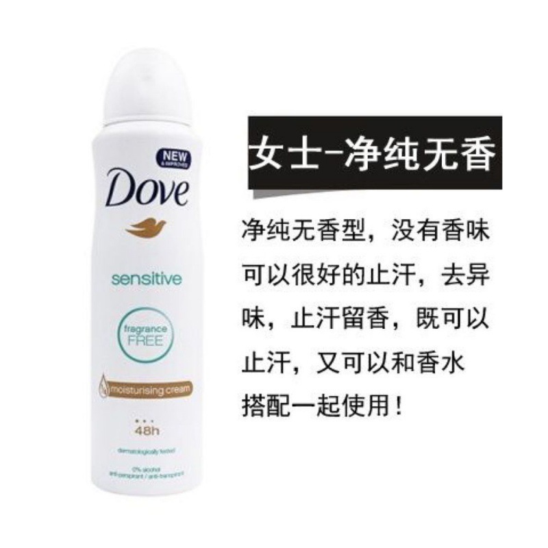 Dove 制汗剤スプレー ロールオン 女性用および男性用 ボディフレグランス 脇の下 制汗剤 デオドラント 制汗剤 持続性|undefined
