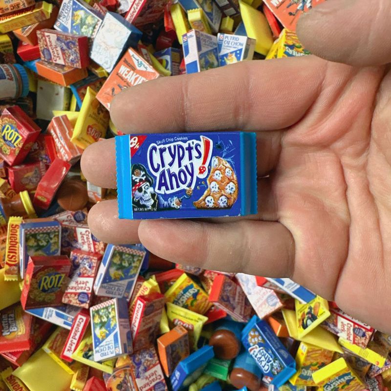 正規版のスーパーマーケットのブラインドのボールのミニチュアの驚きのおもちゃのスーパーマーケットのいたずらな置物|undefined