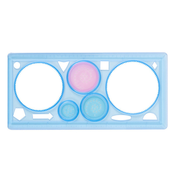 Transparent thousands of flower ruler creative puzzle four -color…