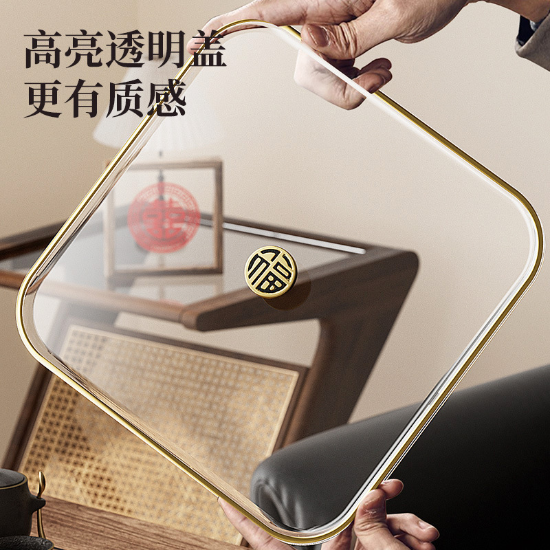 果物皿家庭用リビングルームのお茶皿のキャンディー箱のドライフルーツ箱の多層は、分格スナック収納箱を重ねることができます。|undefined