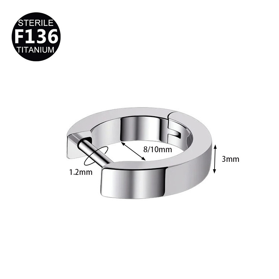 Labret stud lip piercing jewelry styling detail