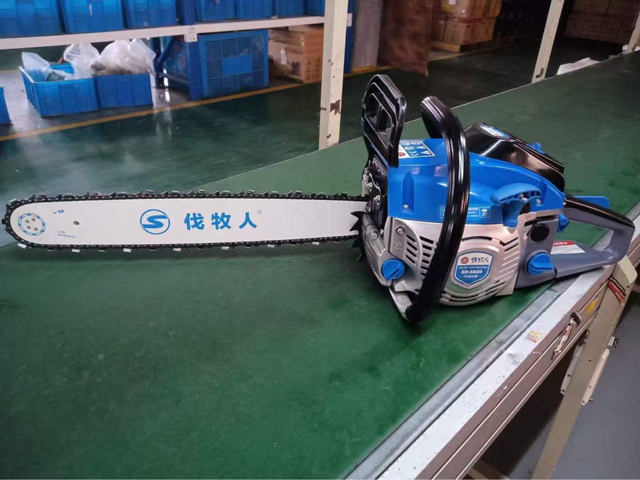 新款原装进口油锯大功率油锯大马力二冲程高档油锯多功能园麦太保