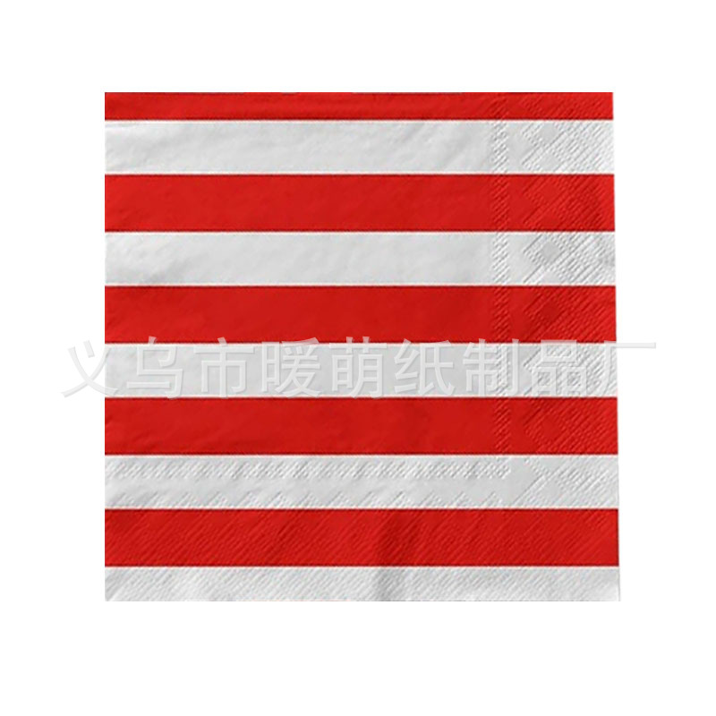 Red stripes [20 sheets/pack]
