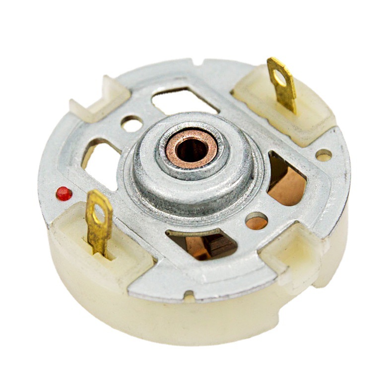 De litio taladro eléctrico de carbón del motor del cepillo RS550 Motor de cobre cepillo de taladro recargable destornillador eléctrico titular del cepillo de carbón