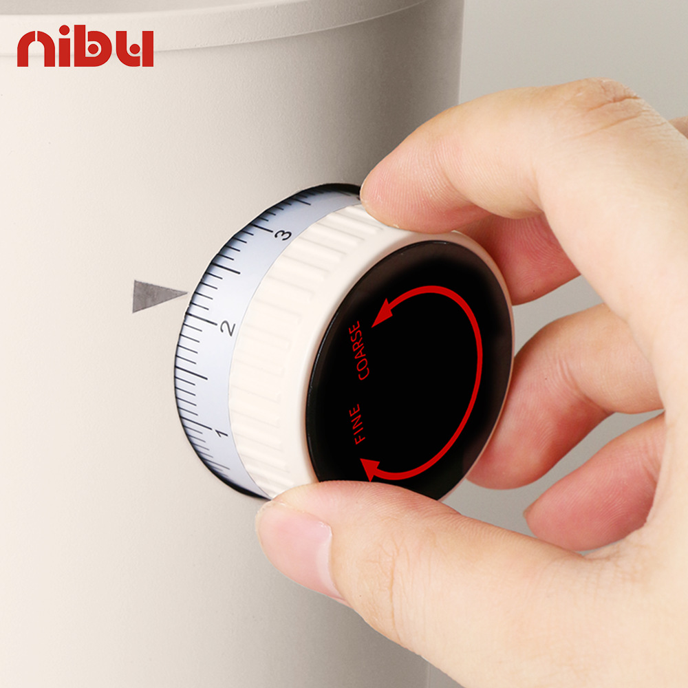 Nibu nuevo molino de granos de café k - 64S molino de granos de café eléctrico cuantitativo comercial molino de ajuste externo