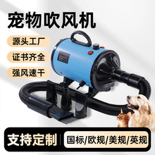 源头工厂大功率宠物吹水机猫狗洗澡吹毛神器宠物烘干吹风机跨境