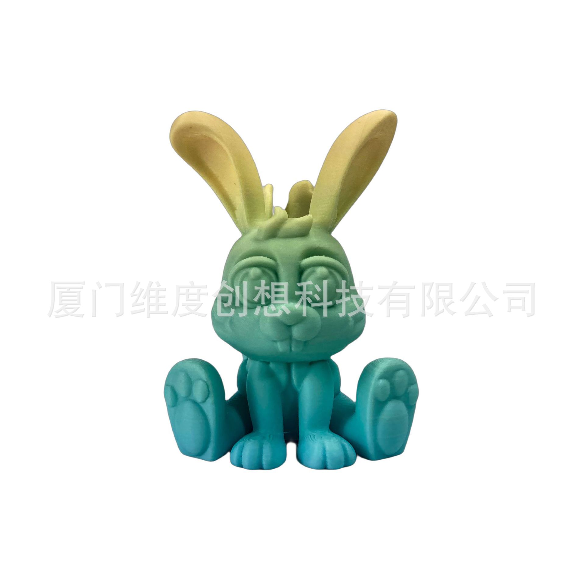 Nuevos juguetes de impresión 3D transfronterizos bonitos juguetes de Easter Egg Bunny regalo para niños decoración para el hogar
