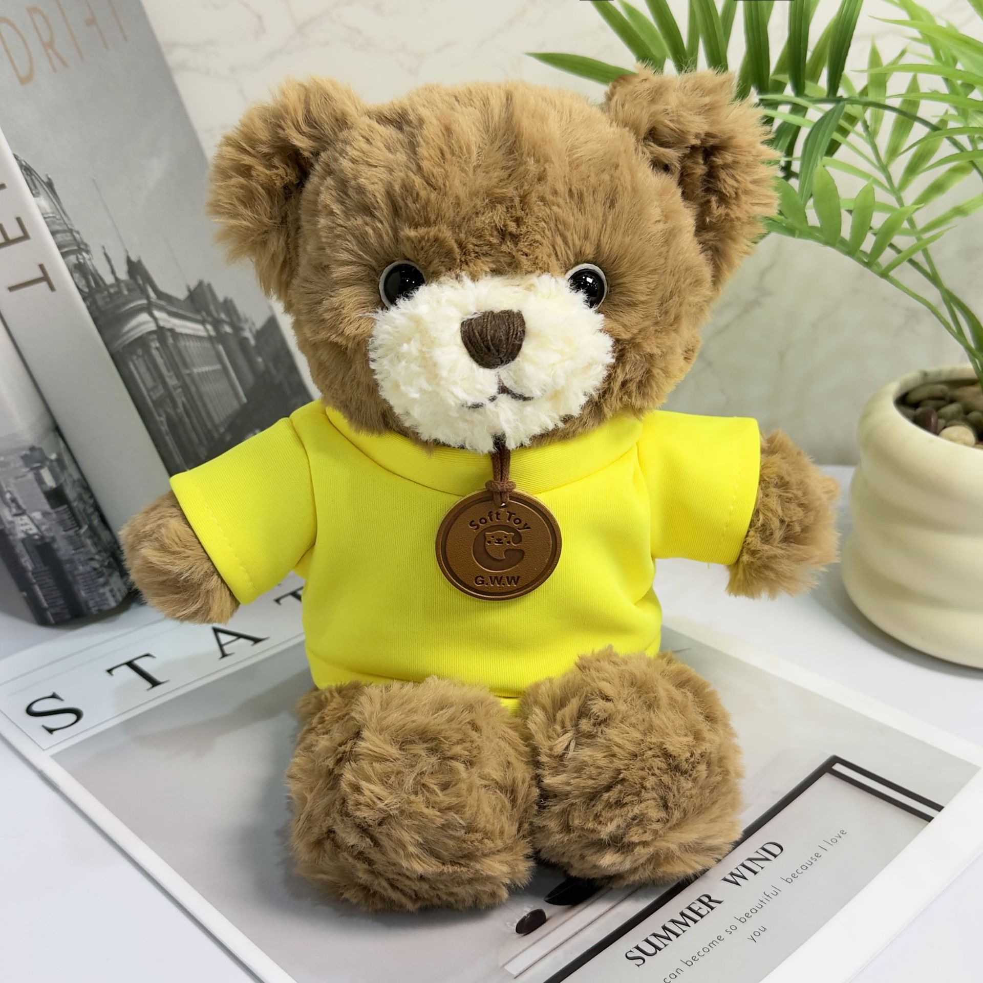 Vestido Teddy Bear suéter Teddy Bear camiseta actividad regalo juguete de peluche impresión LOGO