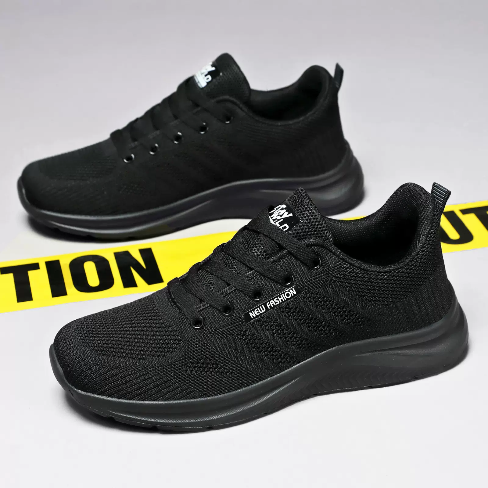 鞋子男2025秋季新款跑步男鞋跨境批发单鞋韩版软底透气运动鞋