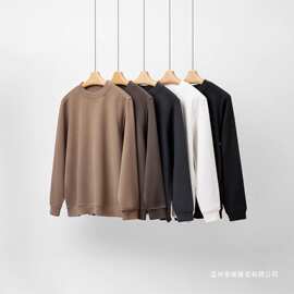 初恋的绒感霞湖世家同款男装真德绒半高领双磨毛巨保暖长袖恤衫