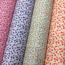 全棉府绸印花布料 韩系小碎花 现货 童装女装连衣裙家居服面料