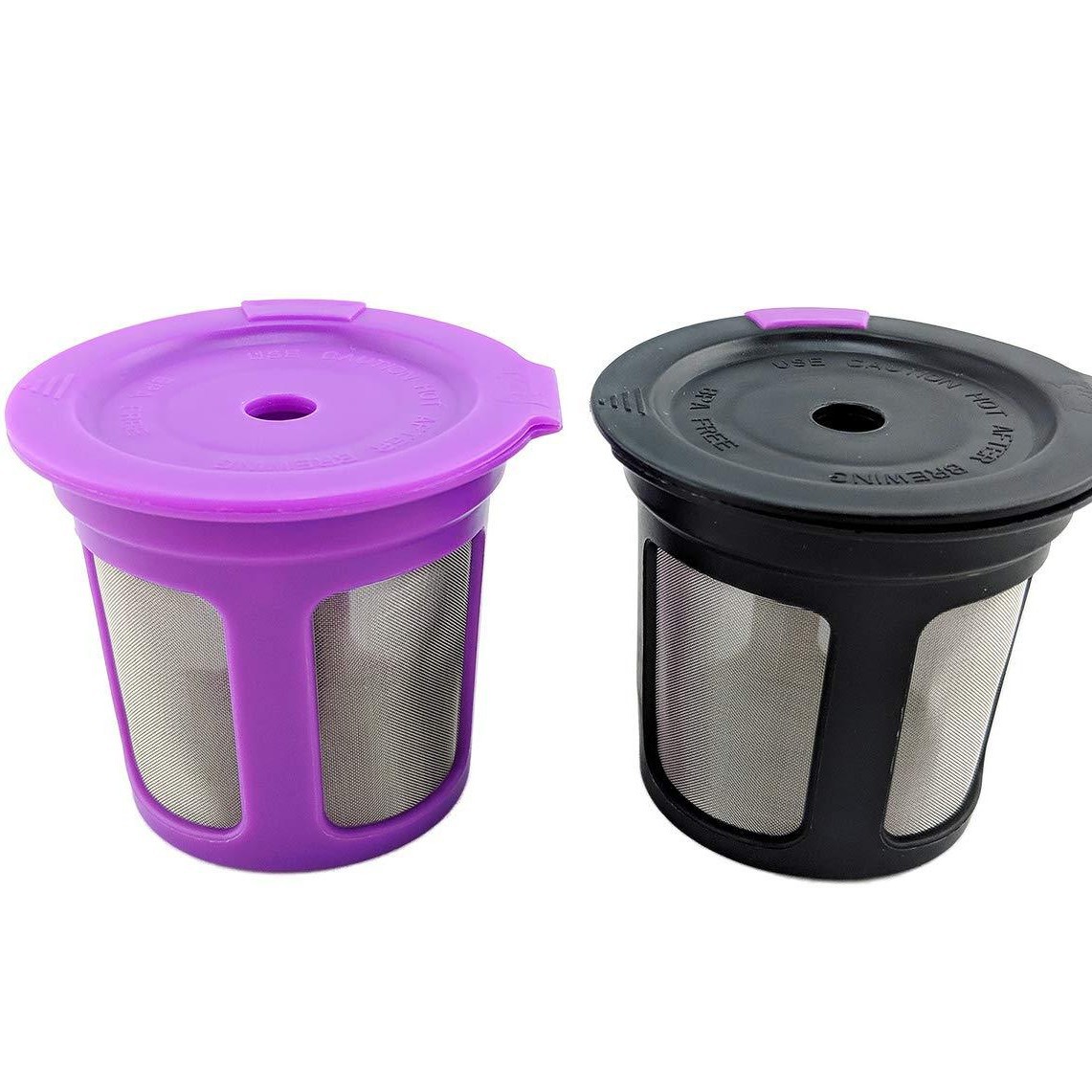 ICafilas nuevo de tres agujeros K taza patente Cápsula de café taza de filtro Ninja Dual Brew Cápsula de la cáscara