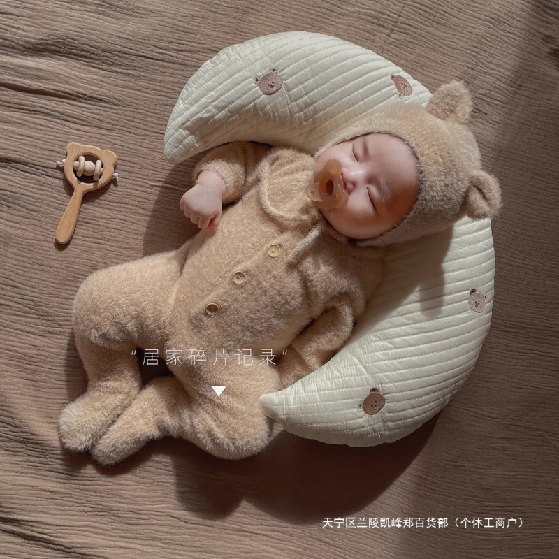 宝宝一百天拍照道具周岁儿童新生儿满月在家宝宝周岁拍照道具婴儿|undefined