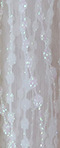 Fabricantes de venta de bajo precio ondulado fantasía polvo brillante tela de malla vestido de noche tela de boda