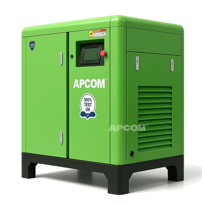 Water-cooled oil-free screw air compressor 7.5KW small air-cooled spiral type permanent magnet variable frequency air compressor (Hava kompressorları) - oil-free-55kw