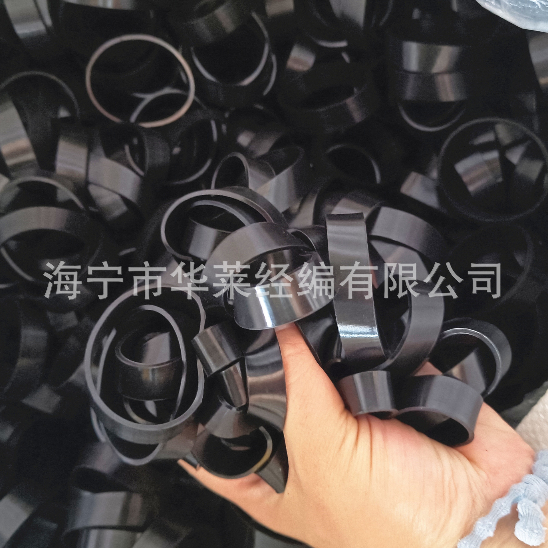 30-50mm 耐酸碱耐磨EPDM橡胶密封圈 三元乙丙橡胶绑带 彩色橡胶圈