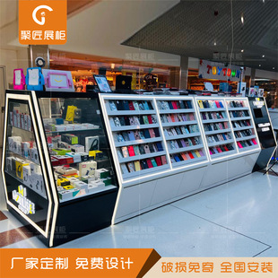 Export foreign shopping mall jewelry store Zhongdao cabinet mobile phone recycling display rack shopping mall Zhongdao cabinet glasses sample counter