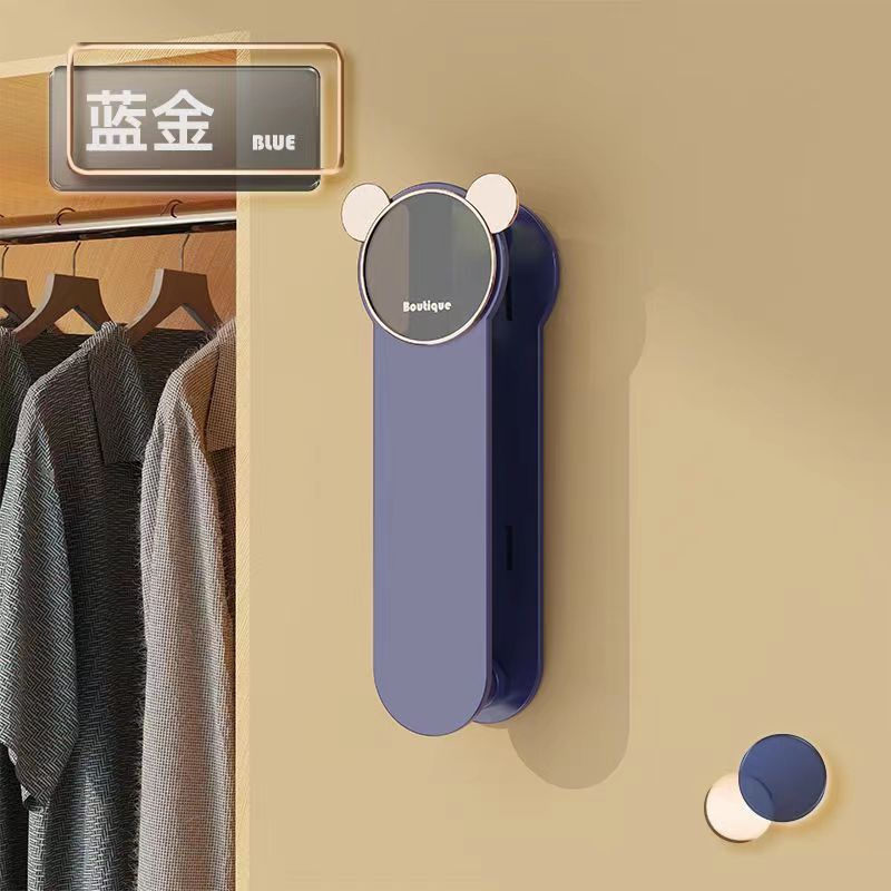 Customized Clothes Hanger Storage Artifact Household Plastic Clothes Drying Rack Telescopic Balcony Washing Machine Storage Rack Without Punching W