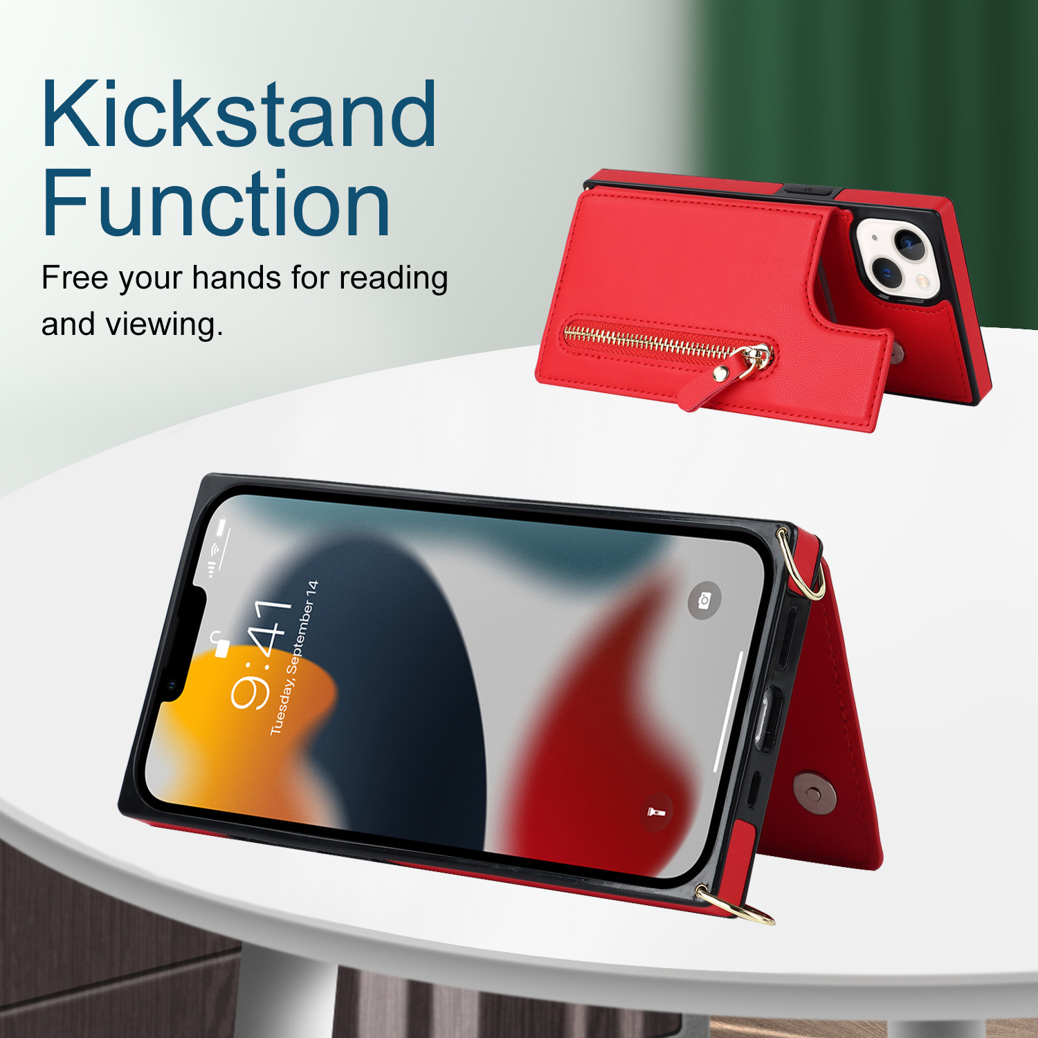 Handyhülle Aus Leder Für Iphone Pro Umhängetasche Mit Band_voghion.com