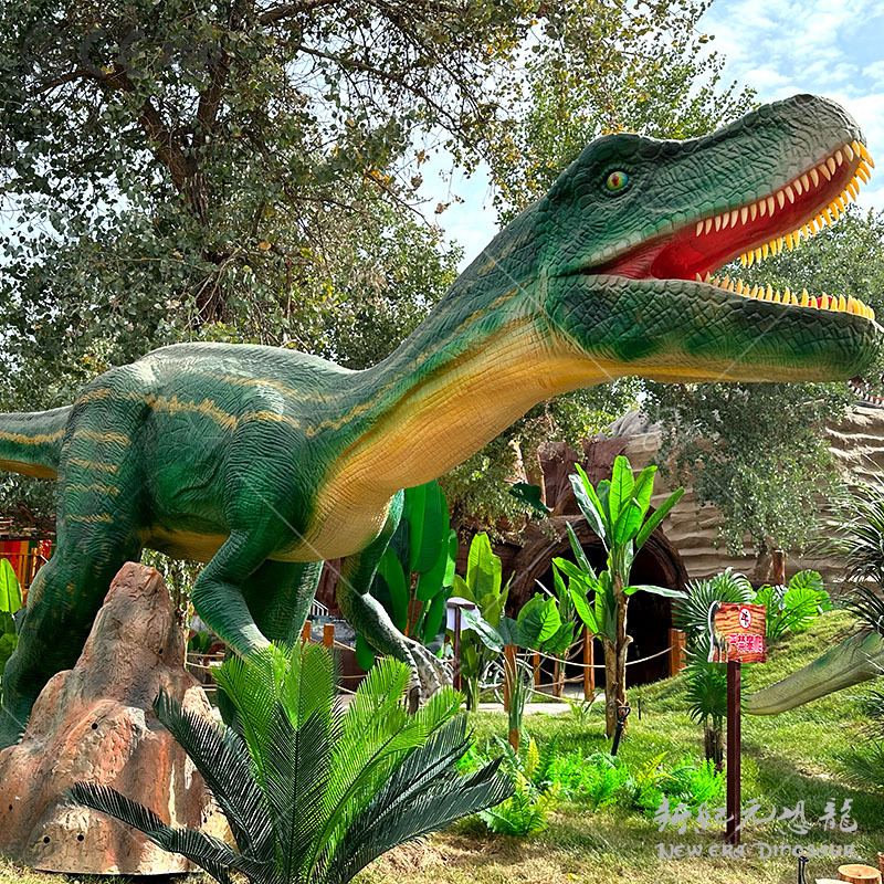 Exposición de dinosaurios simulación de animales grandes productos de simulación de dinosaurios silicona modelo de dinosaurios silicona escultura de exhibición de dinosaurios