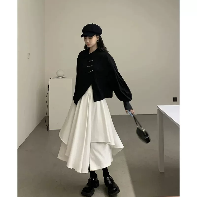 Брюки, вместительный комплект, стиль Lolita, свободный крой