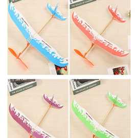 雷鸟橡皮筋动力飞机 手抛拼装滑翔机 中小学航模比赛用品