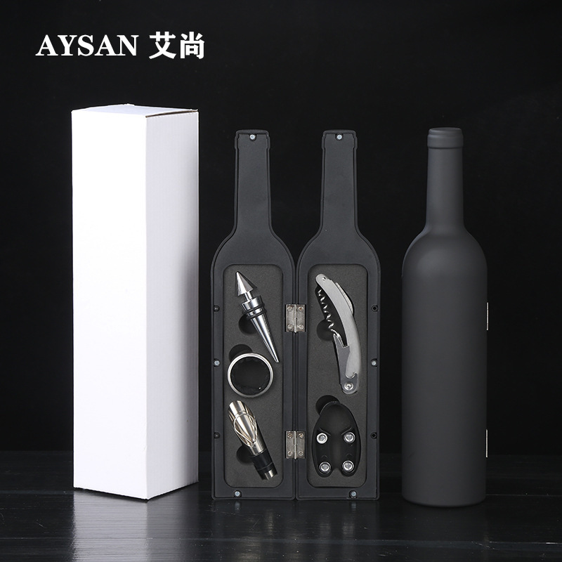 Juego de Sacacorchos para Vino de 5 Piezas de Acero Inoxidable Multifuncional para Hogar image 9
