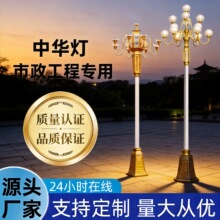 玉兰灯中华灯景观灯广场灯6米8米米米高杆组合灯户外庭院室内