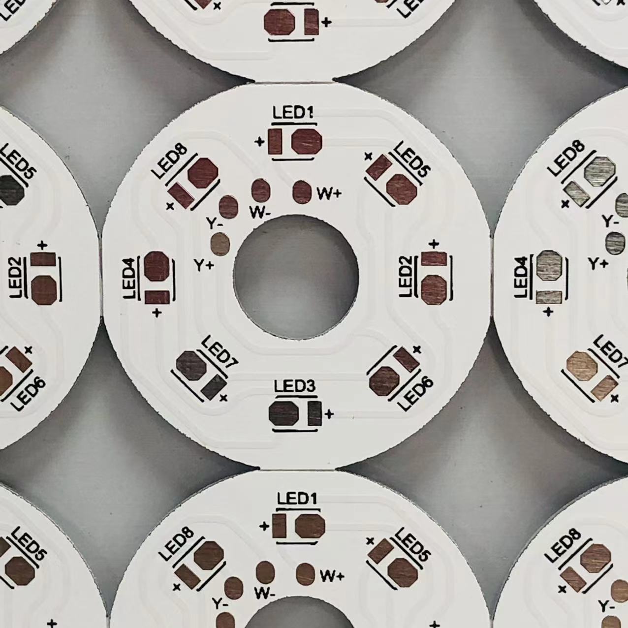 FPC柔性线路板 铝基板圆型 2835 8D  32*32MM*1.0MM*35PCS