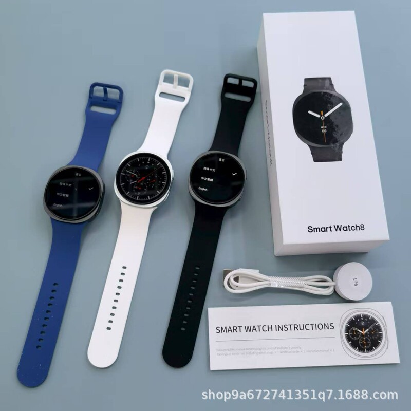 Cross-Border Watch8 Ai Smart Watch Bluetooth Call Heart Rate Blood Pressure Voice Assistant Multi-Sport Couple Watch Cross-Border Watch8 Ai Smart Watch Bluetooth Call Heart Rate Blood Pressure Voice Assistant Multi-Sport Couple Watch