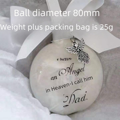 Source Factory, Large Quantity, Competitive Price, High Transparency Plastic Balls - Angel Paradise Memorial Decorations