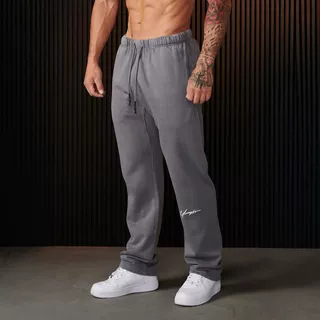 Cross-border Foreign Trade Fall/Winter Men's Sports Straight Pants Heavy-weight terry embroidery pants Jogger Sports Fitness Pants
