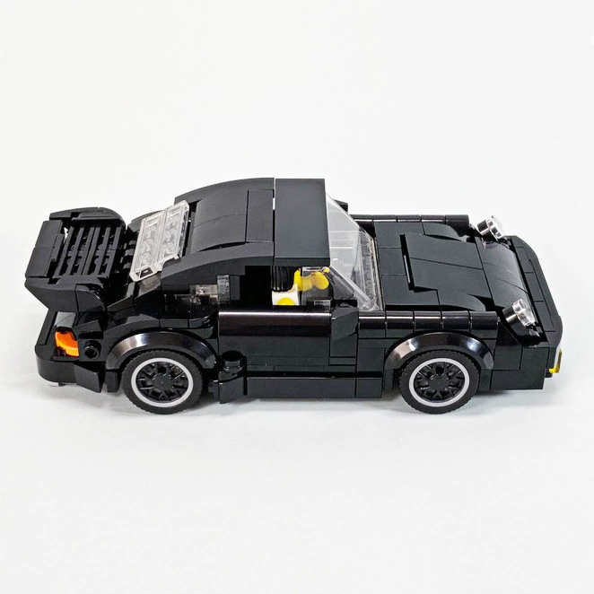 (Cross-border trading), lego, constructor, black car model, small particles