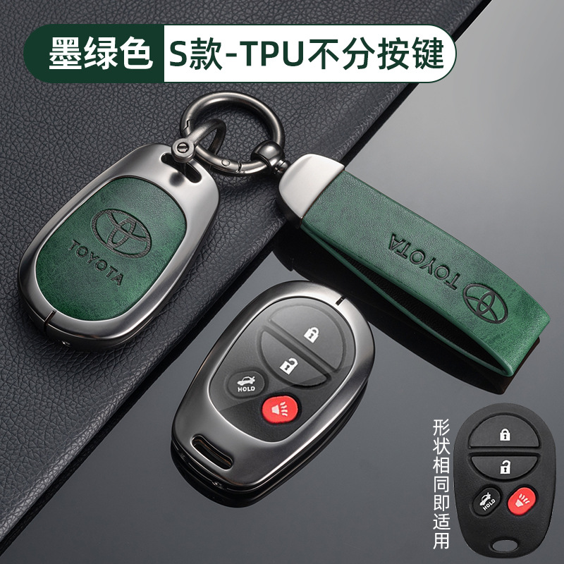 [toyota s model tpu does not distinguish buttons - graphite green] shell + ring crescent buckle