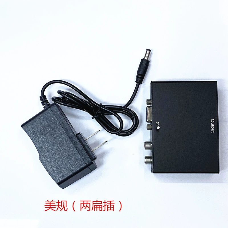 Переходник VGA в HDMI, конвертер VGA в HDMI, железный корпус, вывод VGA+R/L 1080р