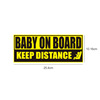 Baby on Board Sticker car on the car to keep the baby from the car paste baby safety logo