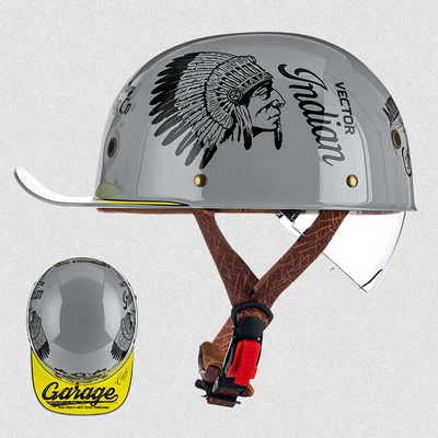 National Standard 3C Certification, Motosiklet kaskı (dəbilqə) - rw03-inner-mirror-model-grey-indian-m-size-53-54cm