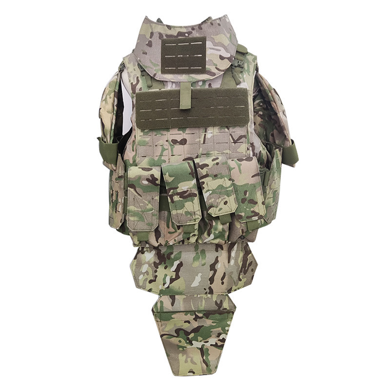 Foreign Trade Tactical Vest Kevlar Soft Level 6 Full Protective Bulletproof Vest Level 2/Level 3 Bulletproof Vest