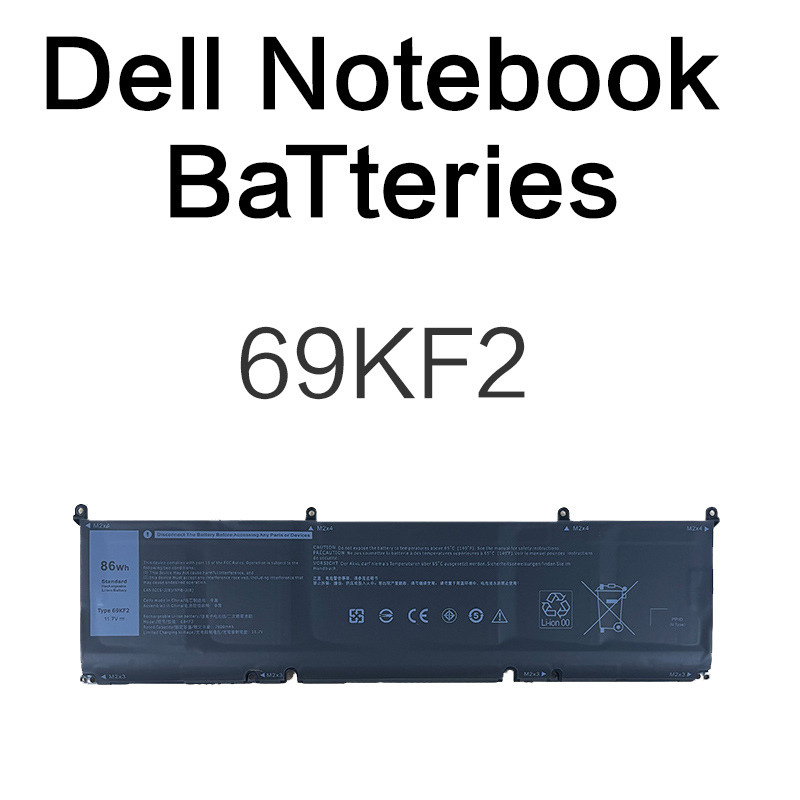 69KF2 laptop battery, suitable for Dell Alienware M15 R3 R4 R5 R6 M17 R