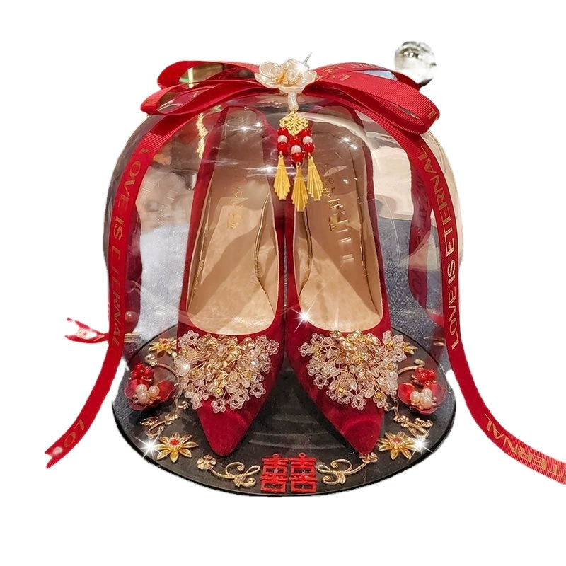 Аксессуары для игр, кольца, свадебные туфли, коробка