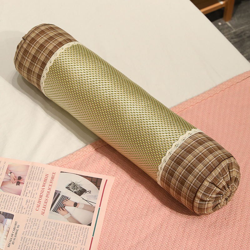 Hiedra columnar almohada larga almohada de verano para dormir en la cama de las niñas almohada de piernas