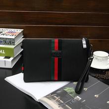 潮牌新款手抓包男士手拿包手提帆布大容量横款休闲牛津布夹包