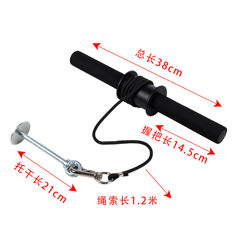ジャッキのフィットネスの腕の力の腕の筋肉の前の腕の訓練の器械の負荷の巻き縄の碗の力の家庭の器材の千斤の巻きます|undefined