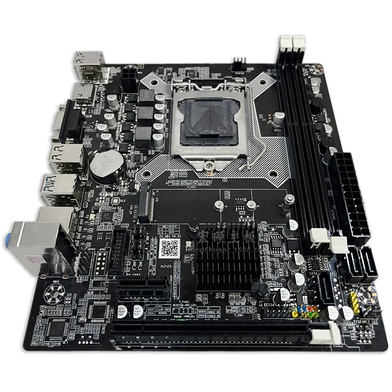 Материнская плата H81 LGA1150 DDR3, HDMI & VGA, M.2, поддержка i3/i5/i7 (17×19 см)
