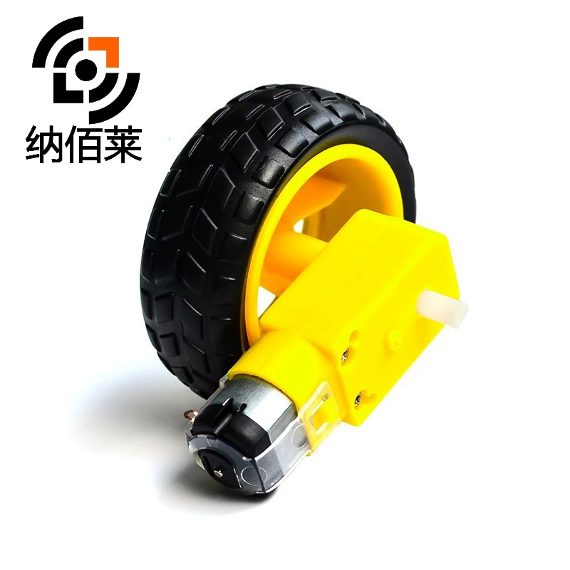 Умное шасси автомобиля, шина робота + мотор-редуктор постоянного тока, колесный двигатель