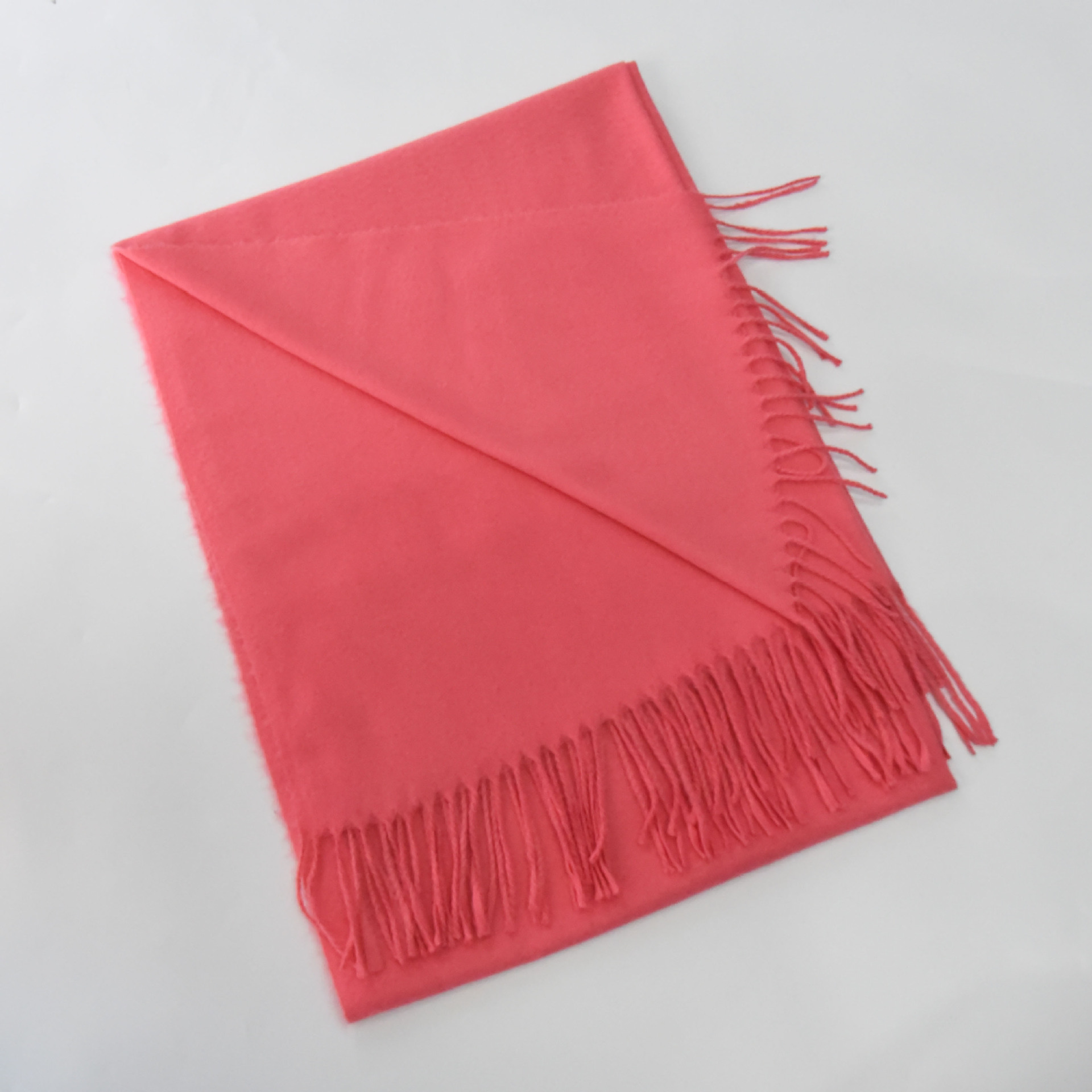 Bufanda de Color Sólido de Invierno de Haohao Clothing para Estudiantes y Parejas, Chal Grande de Estilo Coreano, Cálido, Suave y Versátil.