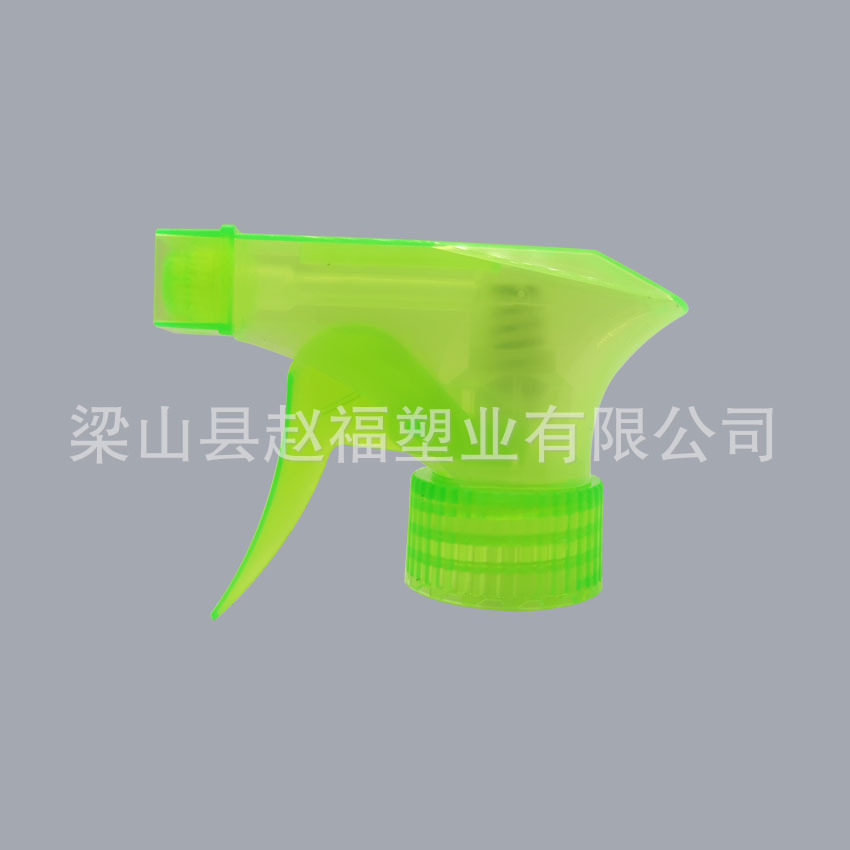 【外贸定制】手持简易方枪28牙清洁剂噴頭塑料喷雾瓶喷枪头