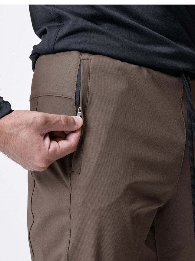 Comercio exterior nuevos Pantalones deportivos de seda de hielo Pantalones deportivos de verano de los hombres de secado rápido de fitness pantalones casuales sueltos atados al tobillo