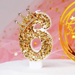 誕生日デジタルキャンドル ロマンチックでクリエイティブなインスタ映え 子供用ケーキデコレーション 赤ちゃんの1歳の誕生日シーン装飾 チェーンバランス